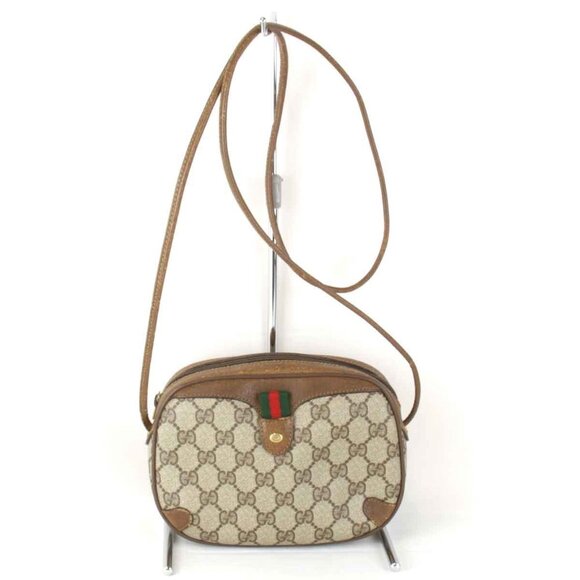 GUCCI Brown Shoulder Bag - Picture 1 of 10